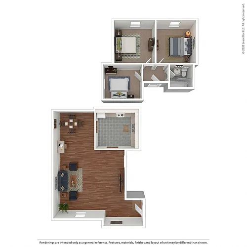 Floor plan 3 Bedroom