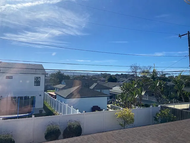 view from bedrooms on the 2nd floor