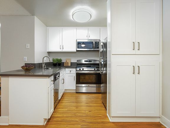 Renovated kitchens with premium finishes are available for upgrade. Ask the leasing team for more details.