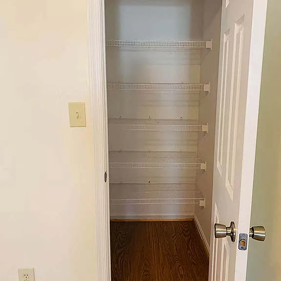 Ample storage spaces