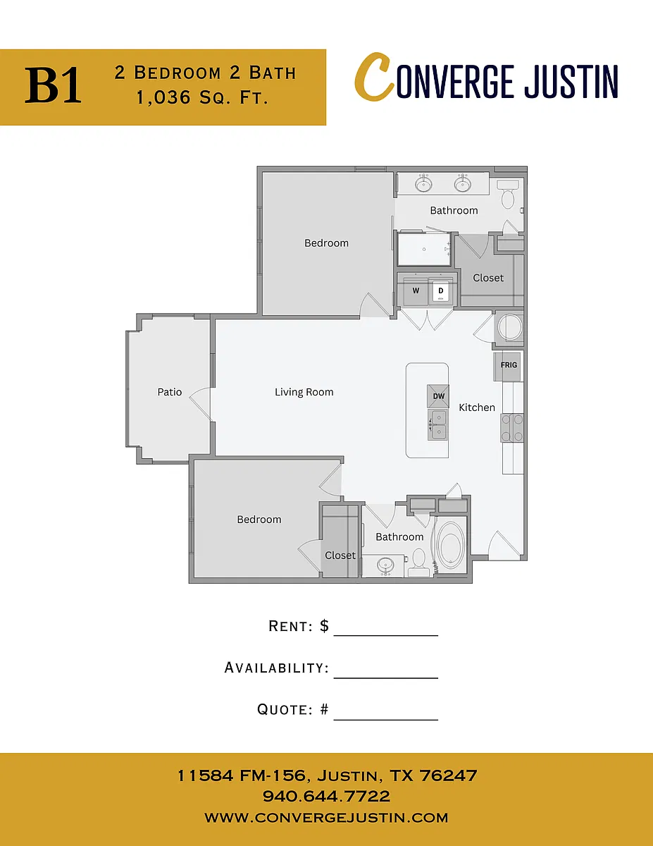 Floor plan B1