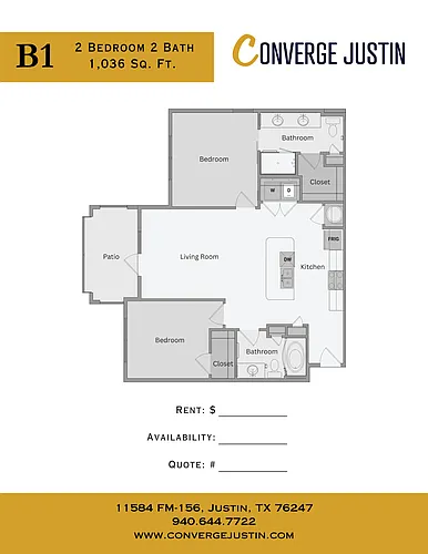 Floor plan B1