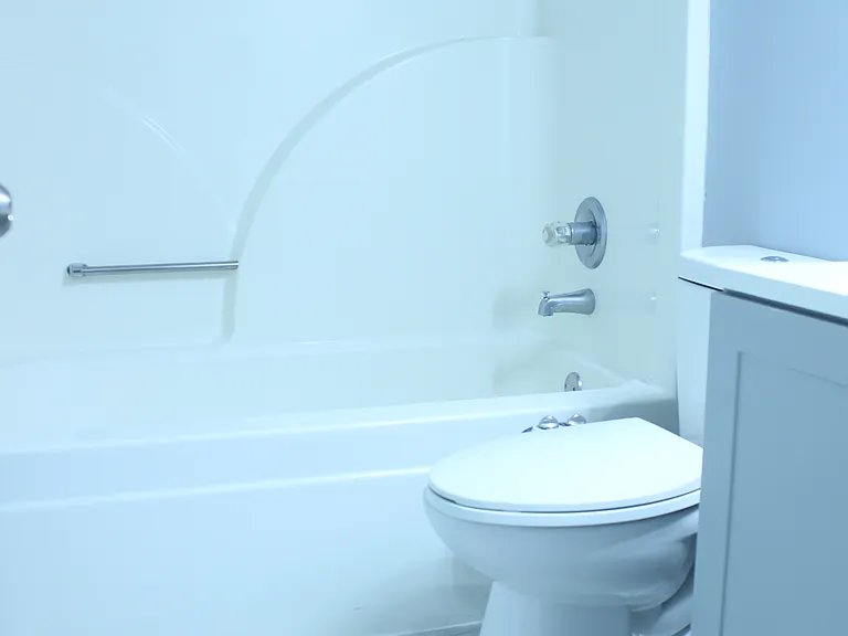 second level guest bathroom
