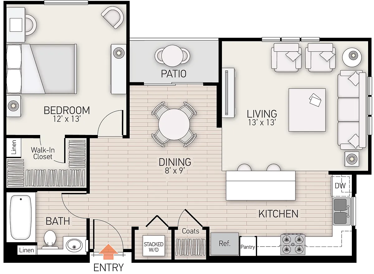 Floor plan Plan A