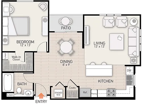 Floor plan Plan A