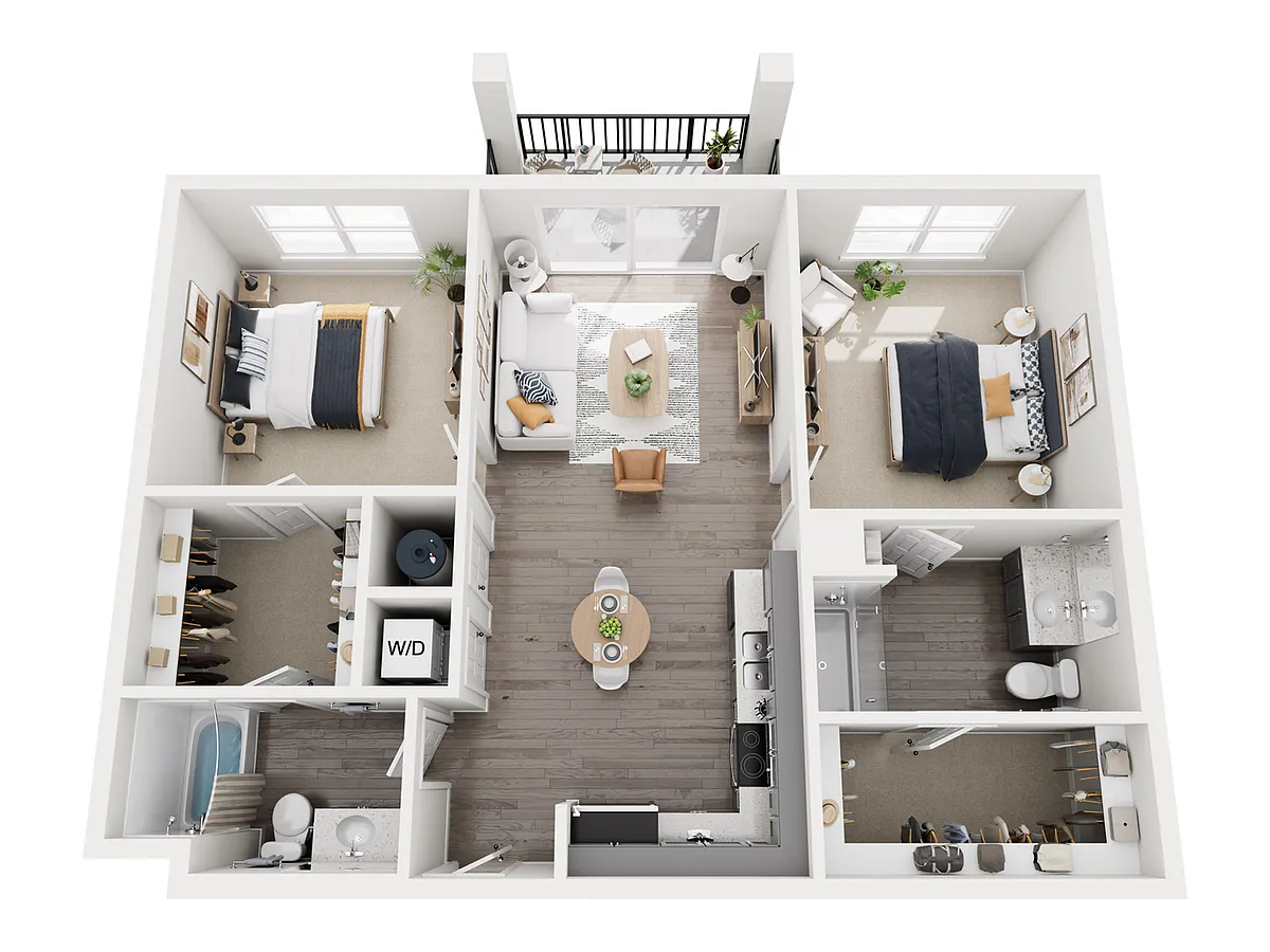 Floor plan 2A2