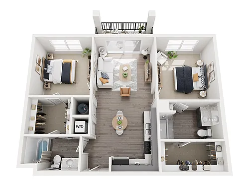 Floor plan 2A2