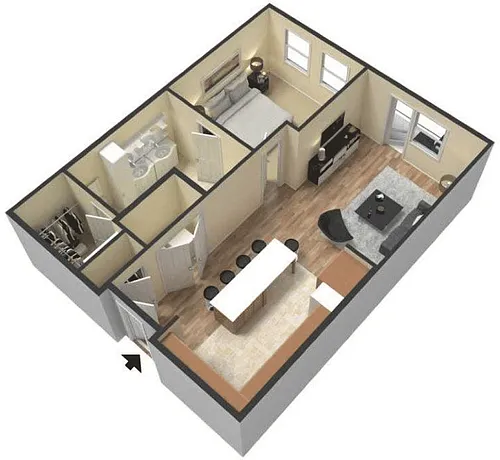 Floor plan A6