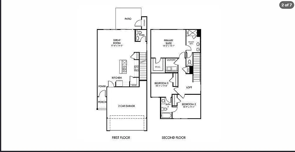 3 bed, 2.5 bath, 1608 sqft, $2,700 — Photo 1