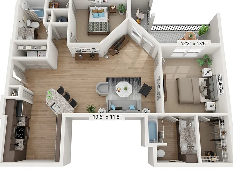 2 Bed 2 Bath 2 Bed 2 Bath