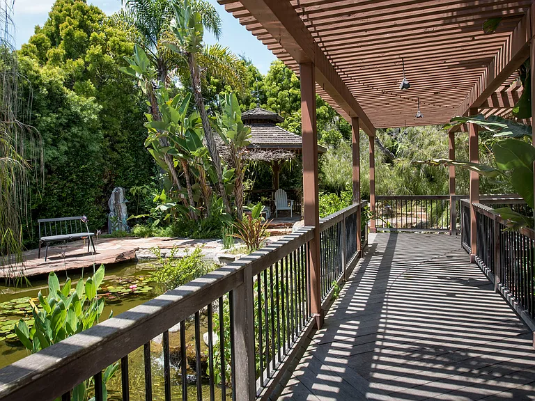Koi Area to Gazebo