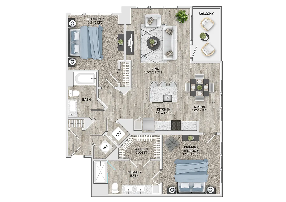 Floor plan B6B