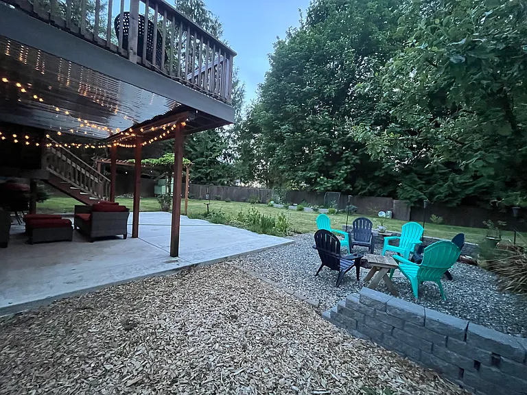 in-ground fire pit