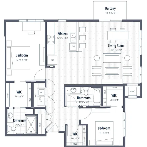 Floor plan Rum