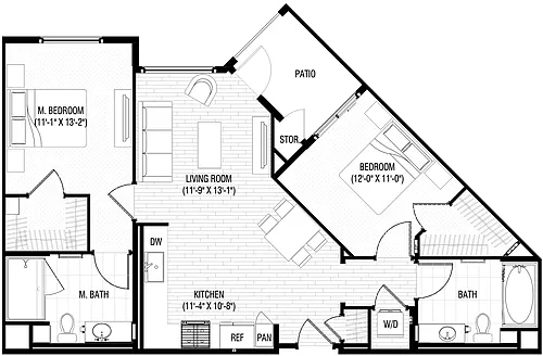 Floor plan B1