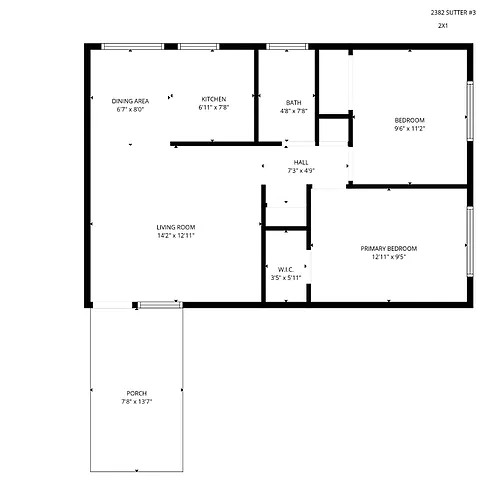 Floor plan 2X1