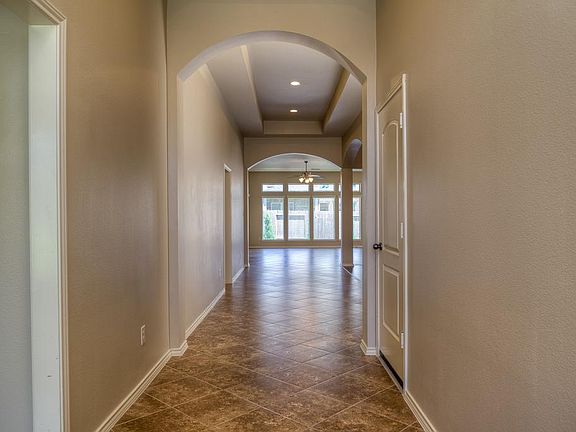 Light bright and inviting entry.