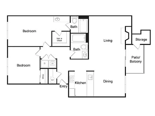 Floor plan B2 - Renovation