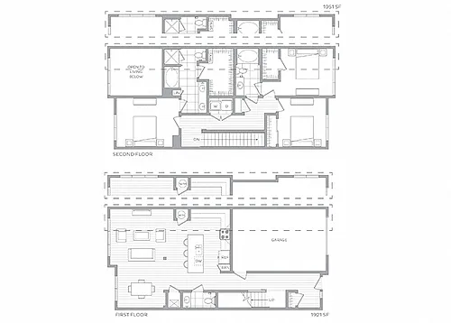 Floor plan Townhome