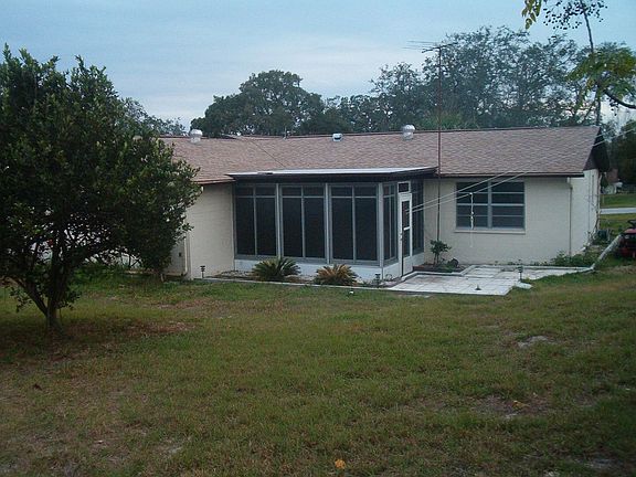 Rear with florida room