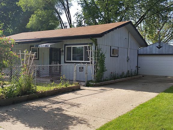 Front Elevation with Garage