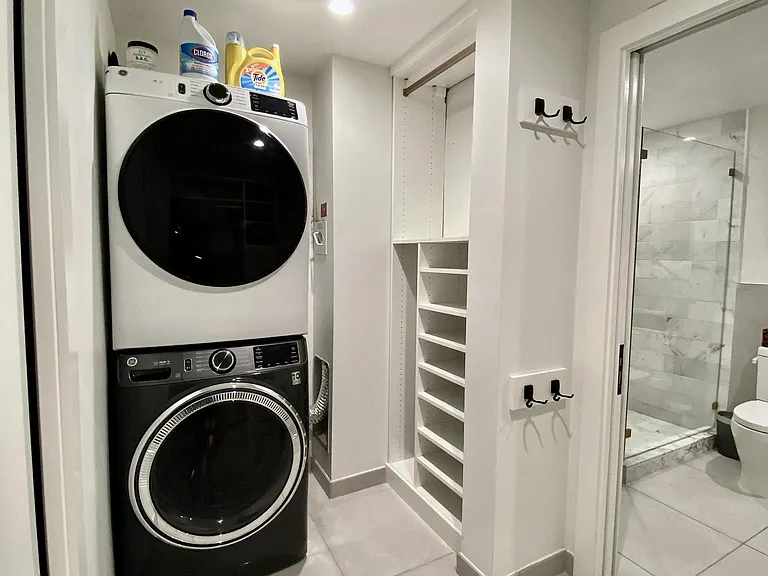 Energy Efficient W/D in unit