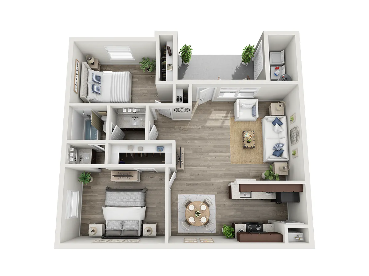 Floor plan B3