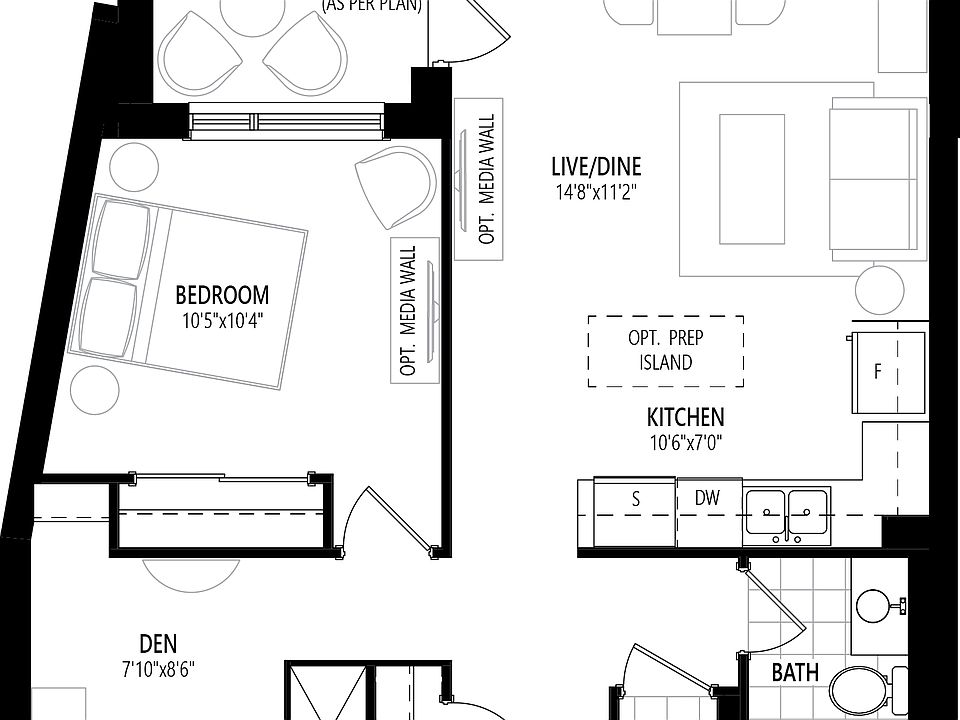 NPB5 - 1 Bedroom Den
