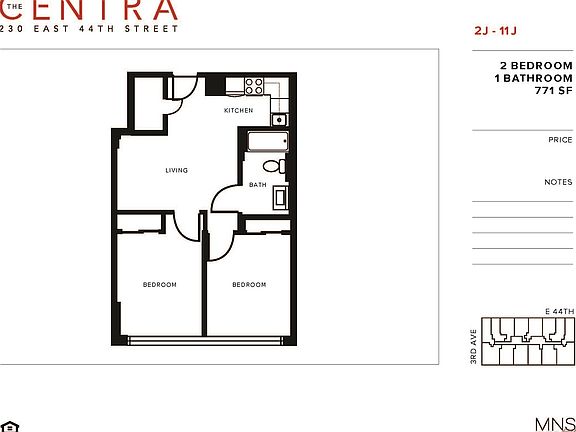 2nd image of 230 E 44th St APT 2J