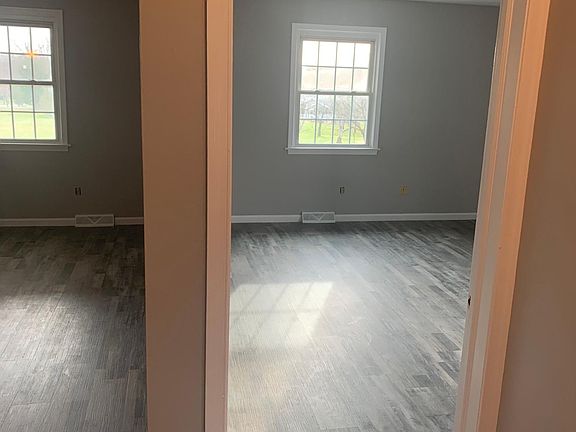 Family room and entrance to master bedroom.