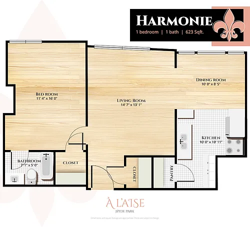 Floor plan Harmonie