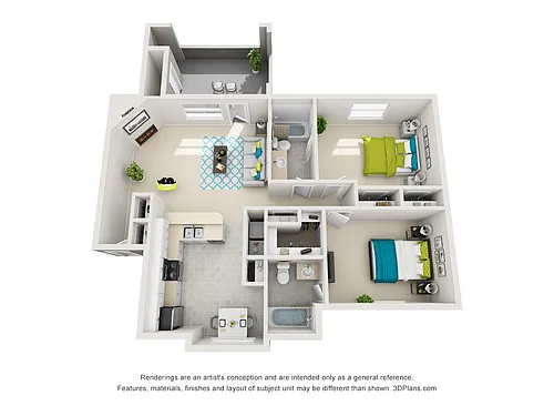Floor plan Cherry Renovated