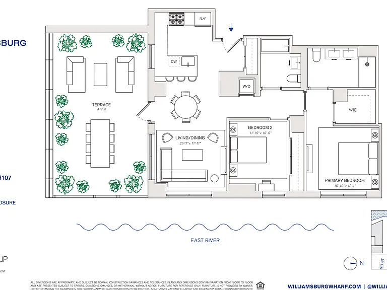 11 Wharf Way #Penthouse 1007 — Photo 2