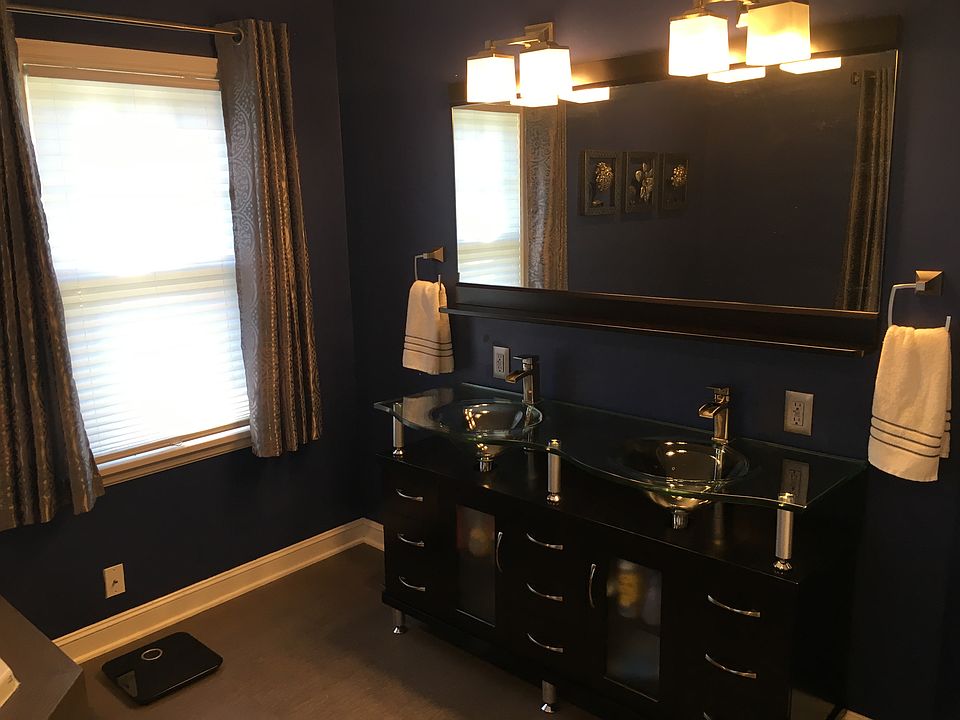 Contemporary double vanity