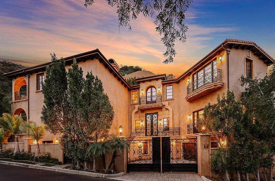 Beautiful Gated Mediterranean Style Home