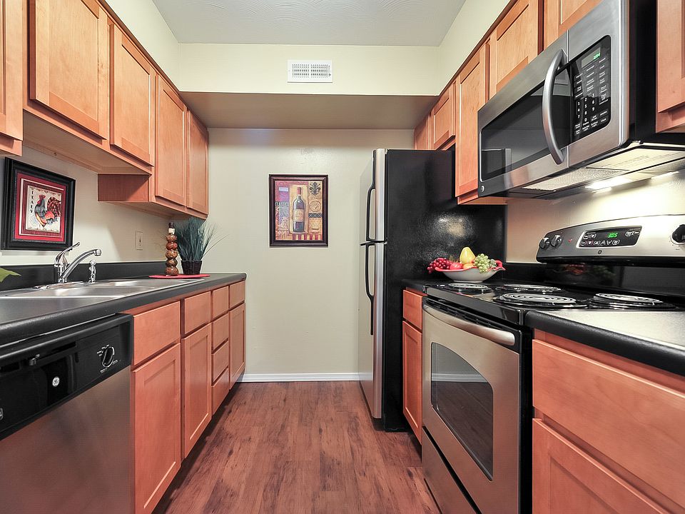 Kitchen at Deerfield Apartments