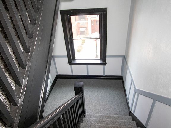 Clean, updated stairwell