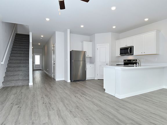 A spacious open-concept floor plan is the perfect space for you and your family.