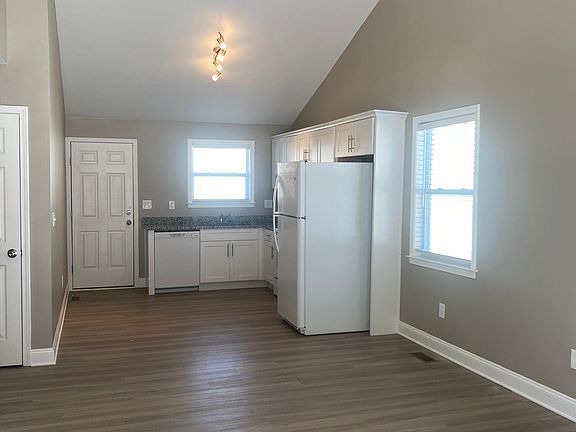 Living Room / Kitchen - View from Front Door