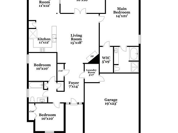 2nd image of 3116 Baywood Ct