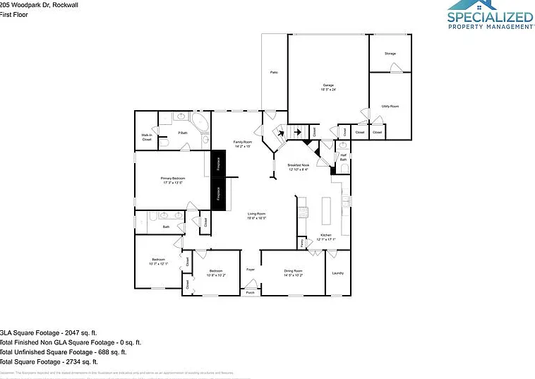 205 Woodpark Ln — Photo 21