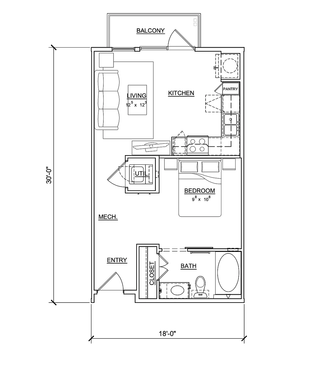 Floor plan Rose