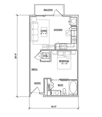 Floor plan Rose