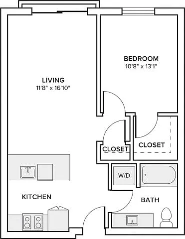 Floor plan A08