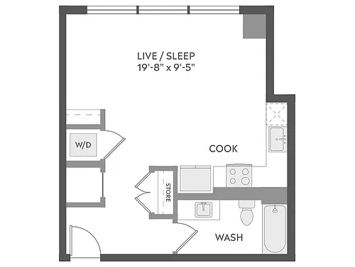 Floor plan E1