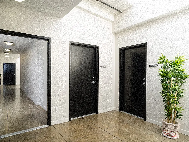 Updated interior hallways