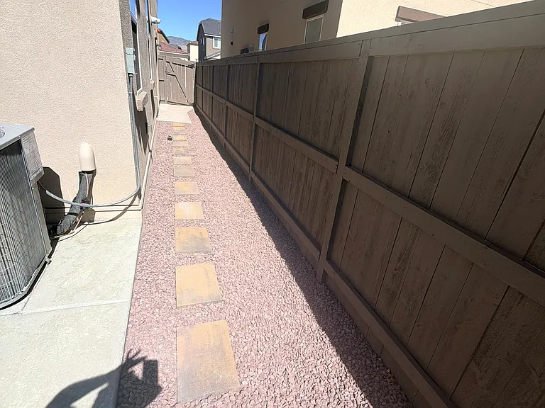 Side of house