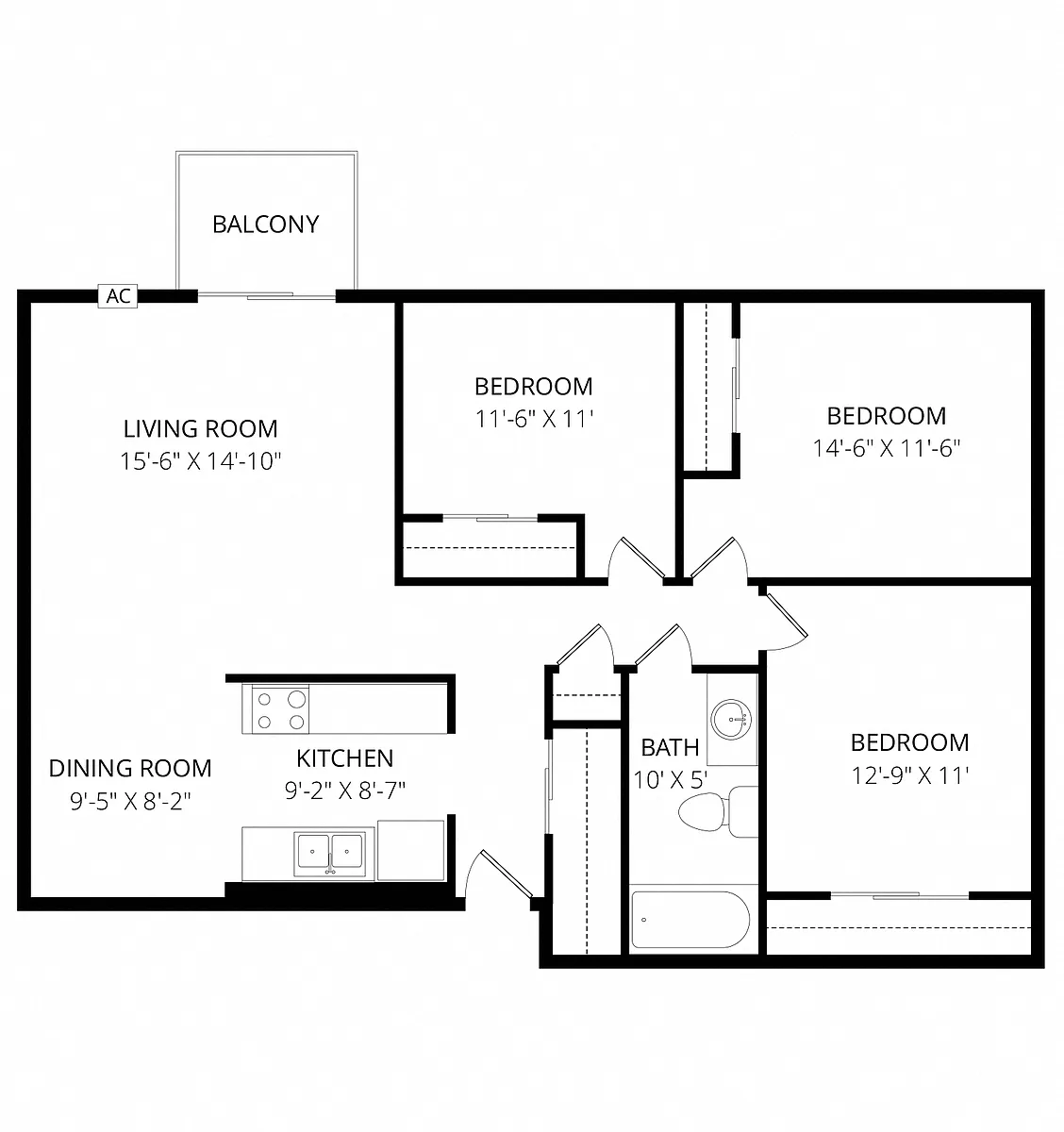 Floor plan 3X1