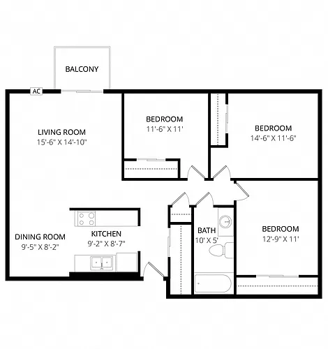 Floor plan 3X1