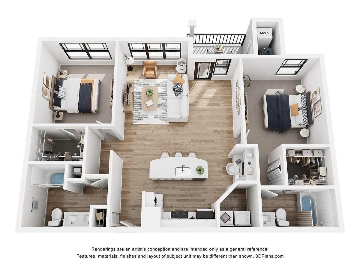 Floor plan Emerald Renovated